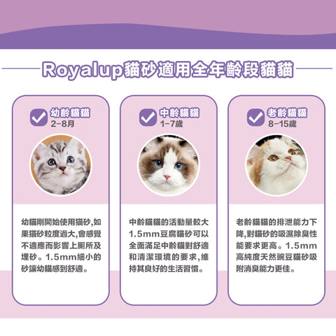 Royalup善玉酵素貓砂